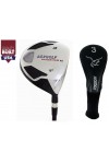 AGXGOLF Men's Edition, Magnum XS #3 FAIRWAY WOOD (15 Degree) w/Free Head Cover: Available in Senior, Regular & Stiff Flex - ALL SIZES. Additional Fairway Wood Options! 